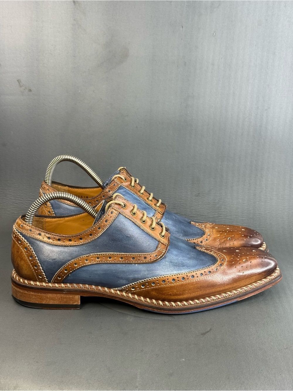 Jose Real two-tone leather handcrafted Oxford shoes men’s size 8 (41)